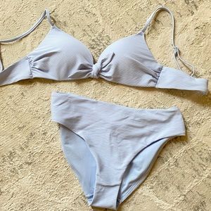 High waisted bathing suit